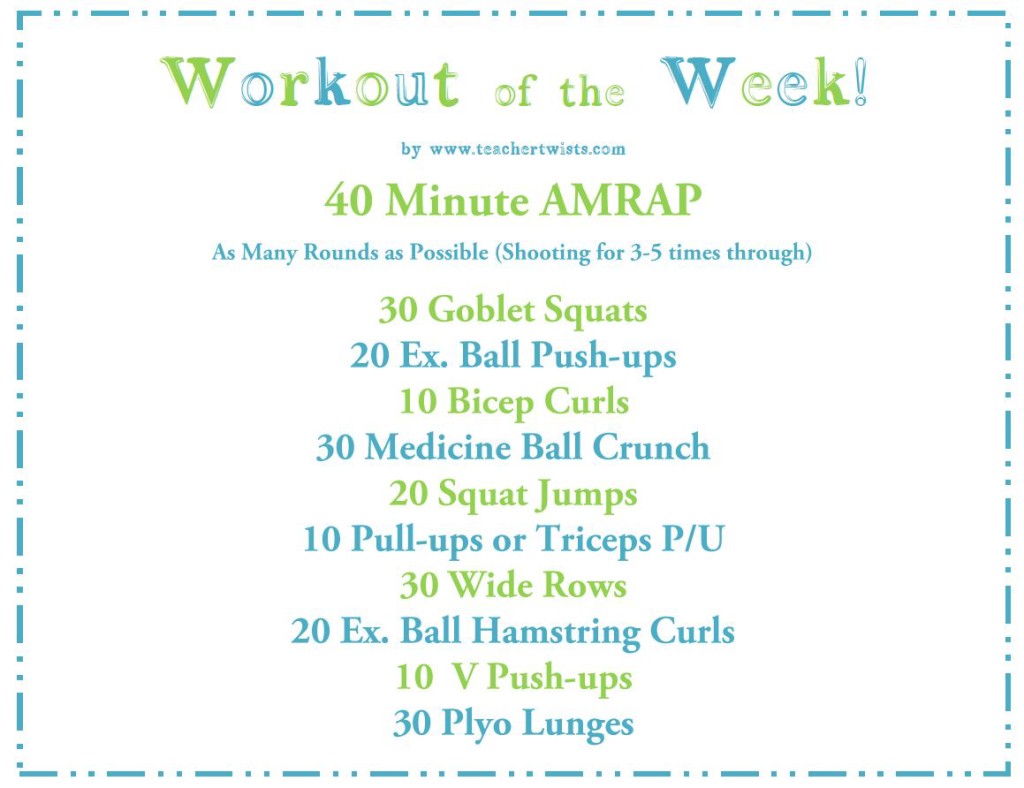 30 Min Amrap Workouts Eoua Blog 5253